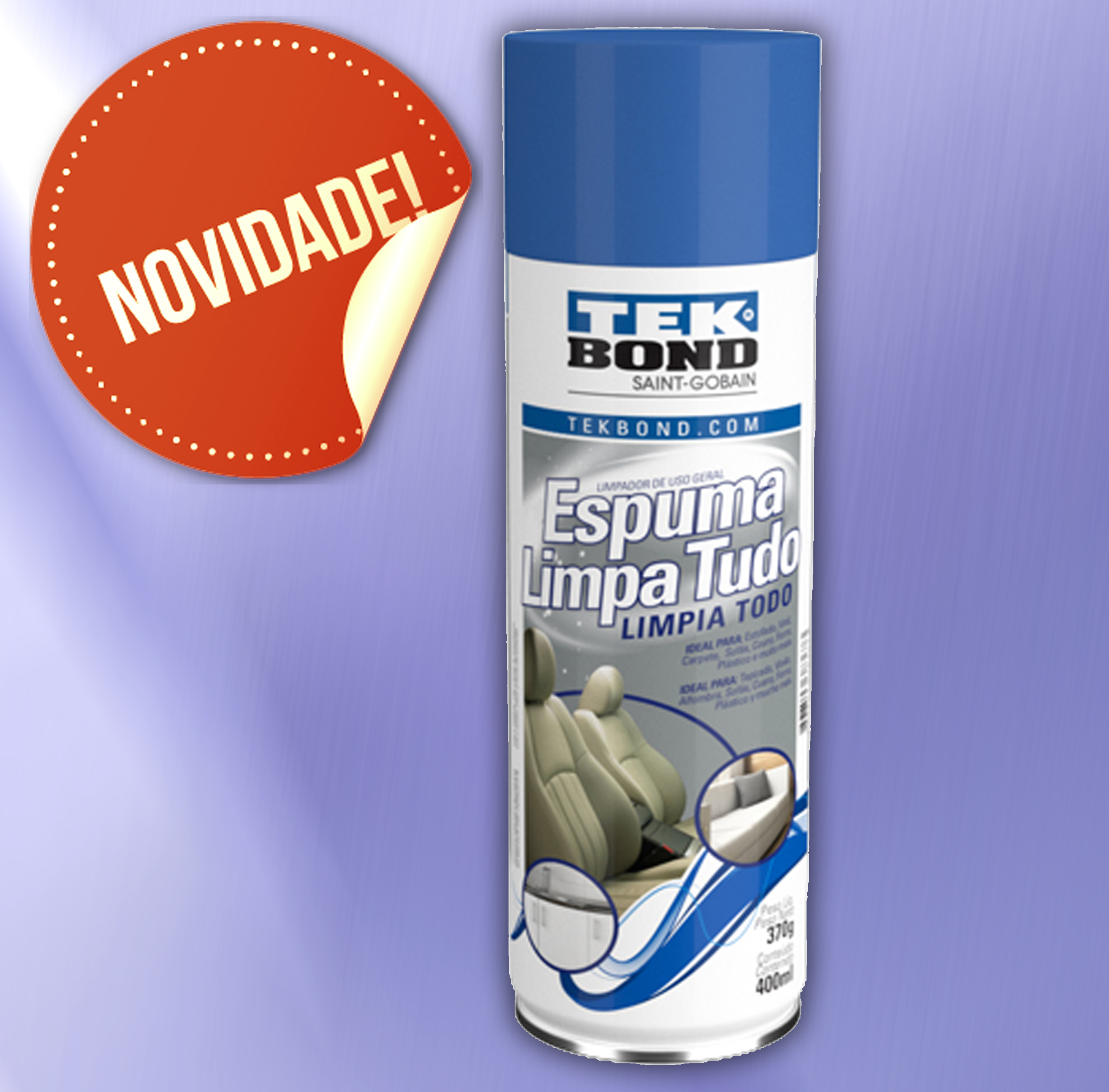 Espuma Limpa Tudo Tek Bond