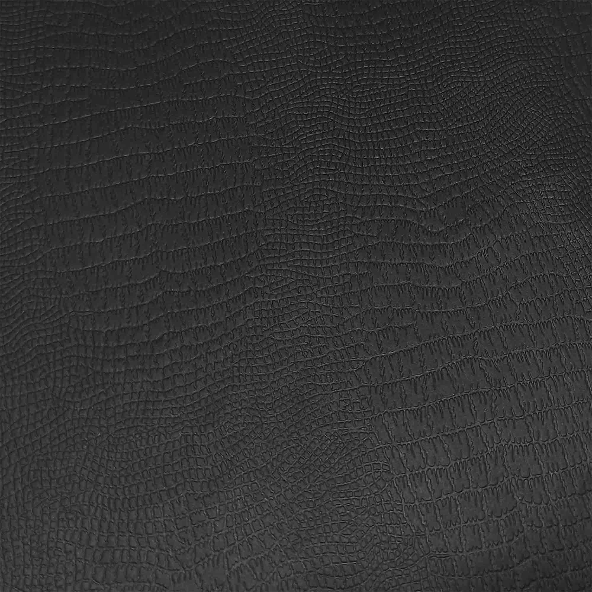 Papel Croco Preto (Couro de Crocodilo)120g - Imagem 2