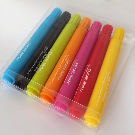 Caneta Sublimática Para Resinados (Kit com 7 Cores)