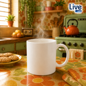 Caneca de Cerâmica Quality Print Live Sub 325 ml