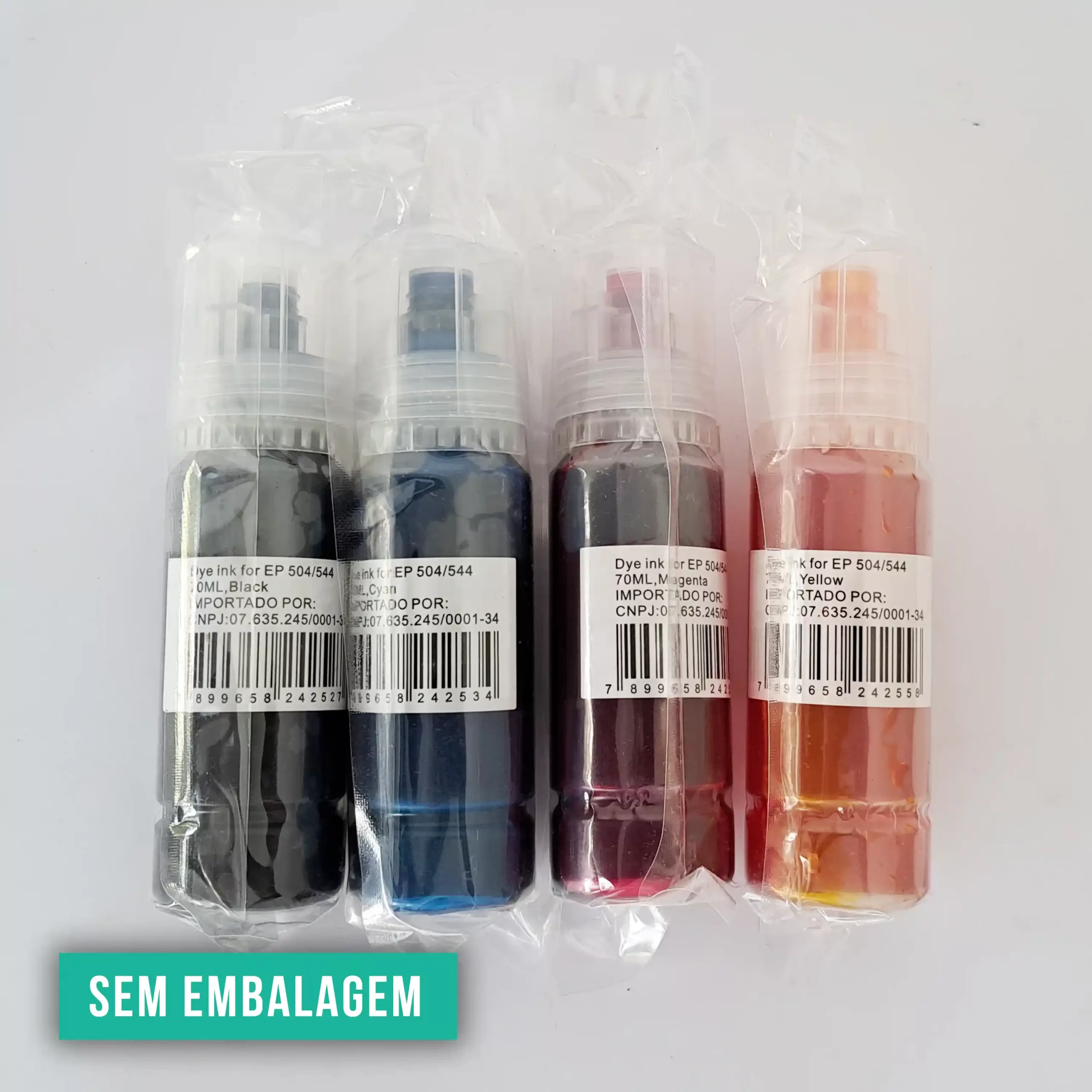 Tinta Ecotank Compatível ET-544|504 (Corante) Evolut High Performance