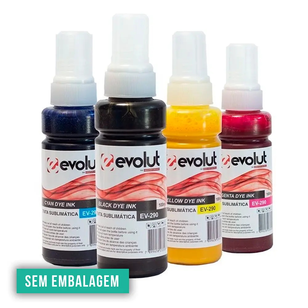 Tinta Sublimática EV-290 Evolut (100 ml)