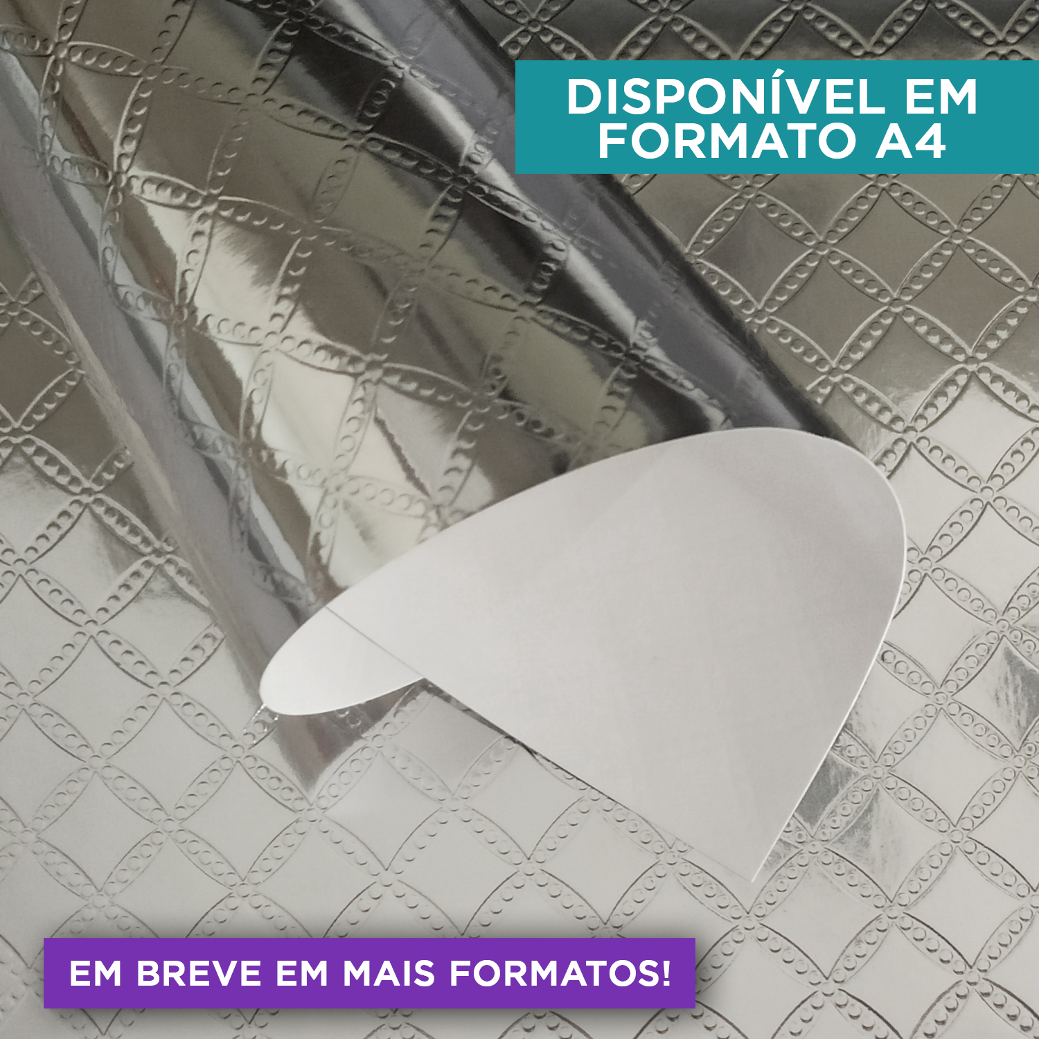 Prata Laminado Matelassê (Metallik) 255g