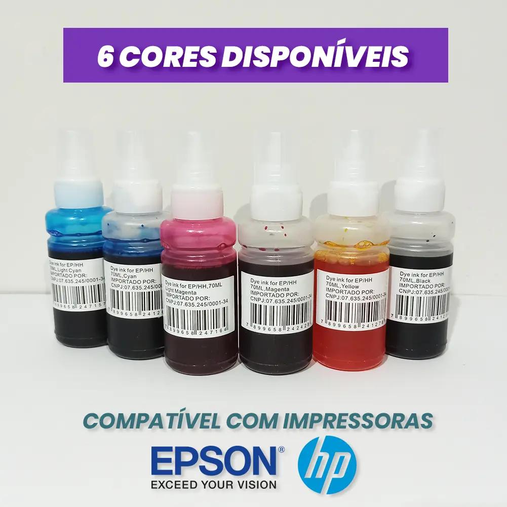 Tinta Ecotank ET-664 (EV-365) Universal (70 ml) - Evolut