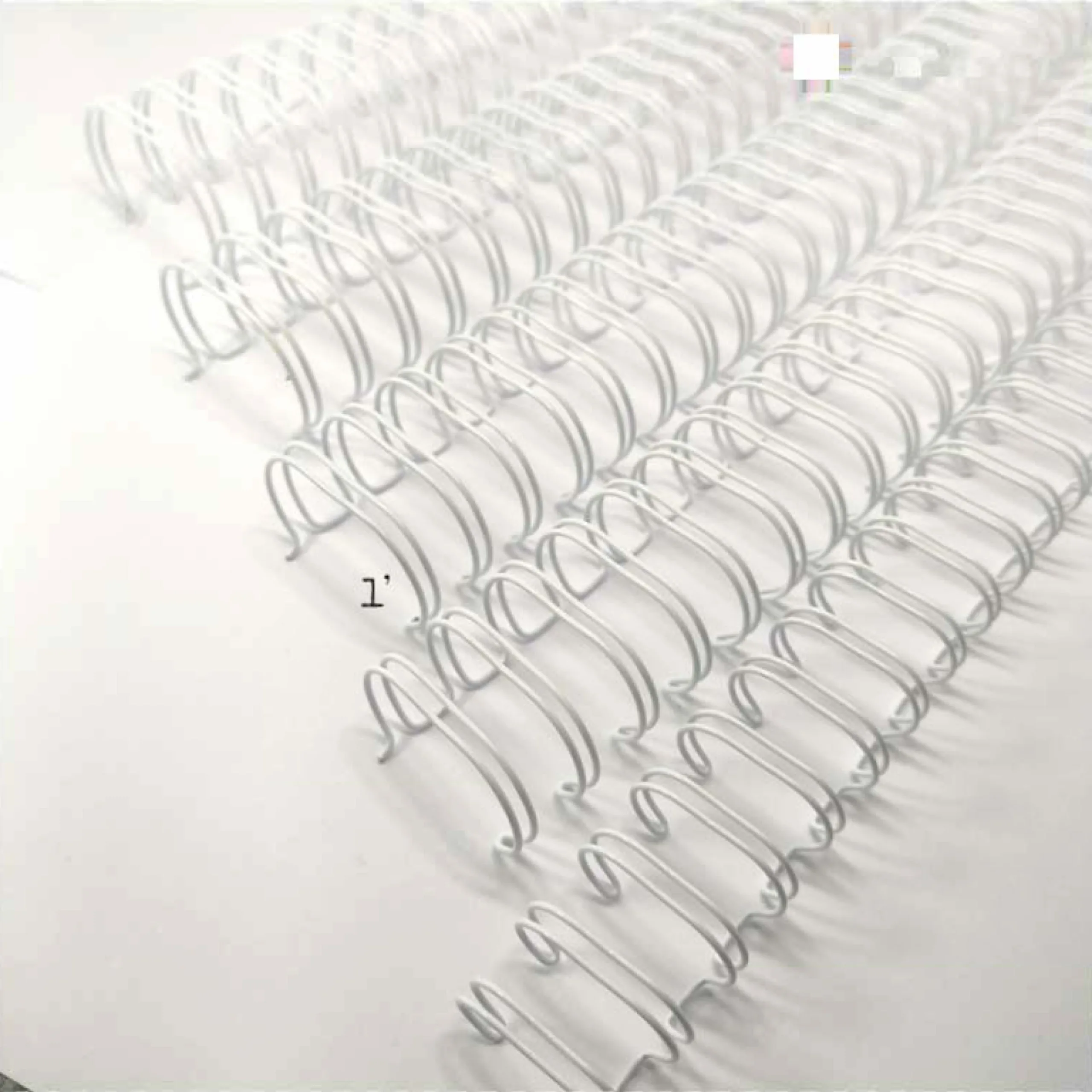 Wire-o Passo 2x1 Branco Lassane