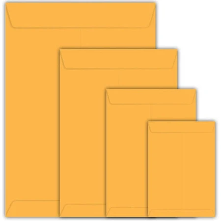 Envelope Saco Kraft Ouro Scrity -200x280 mm - Imagem 2