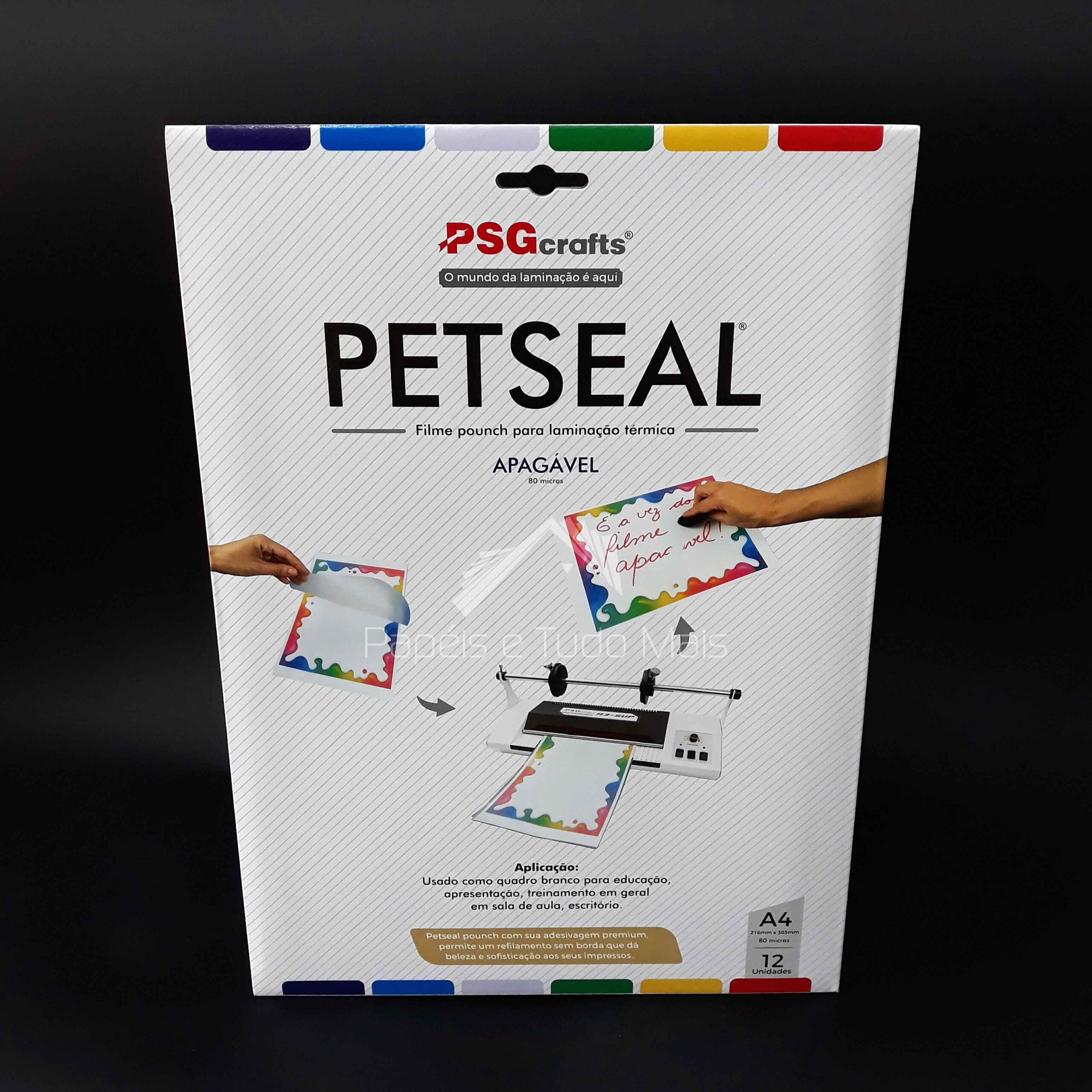 Petseal Brilho Apagável A4 (Pouch Film) - Imagem 2