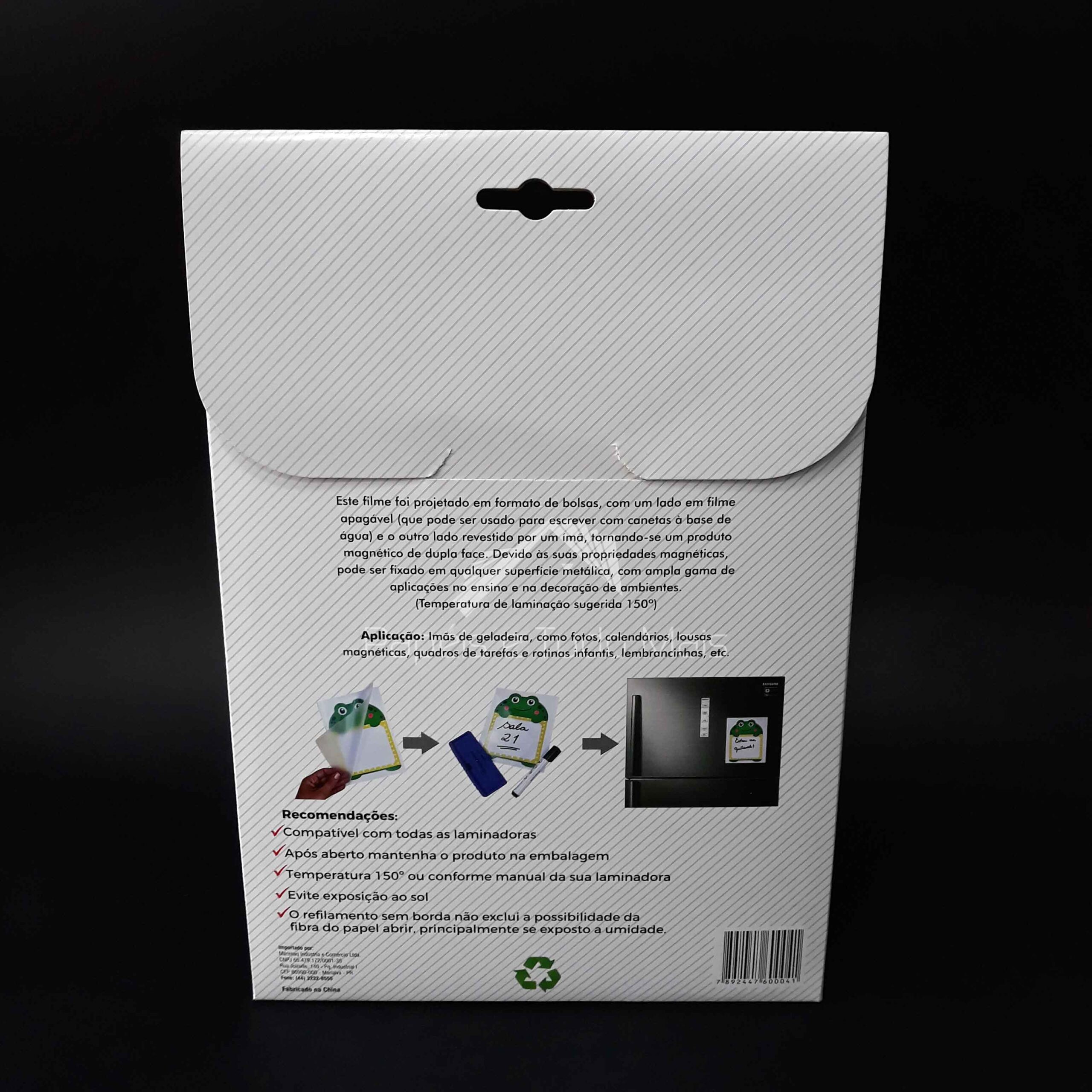 Petseal Brilho Apagável A5 Com Magnético (Pouch Film) - Imagem 3