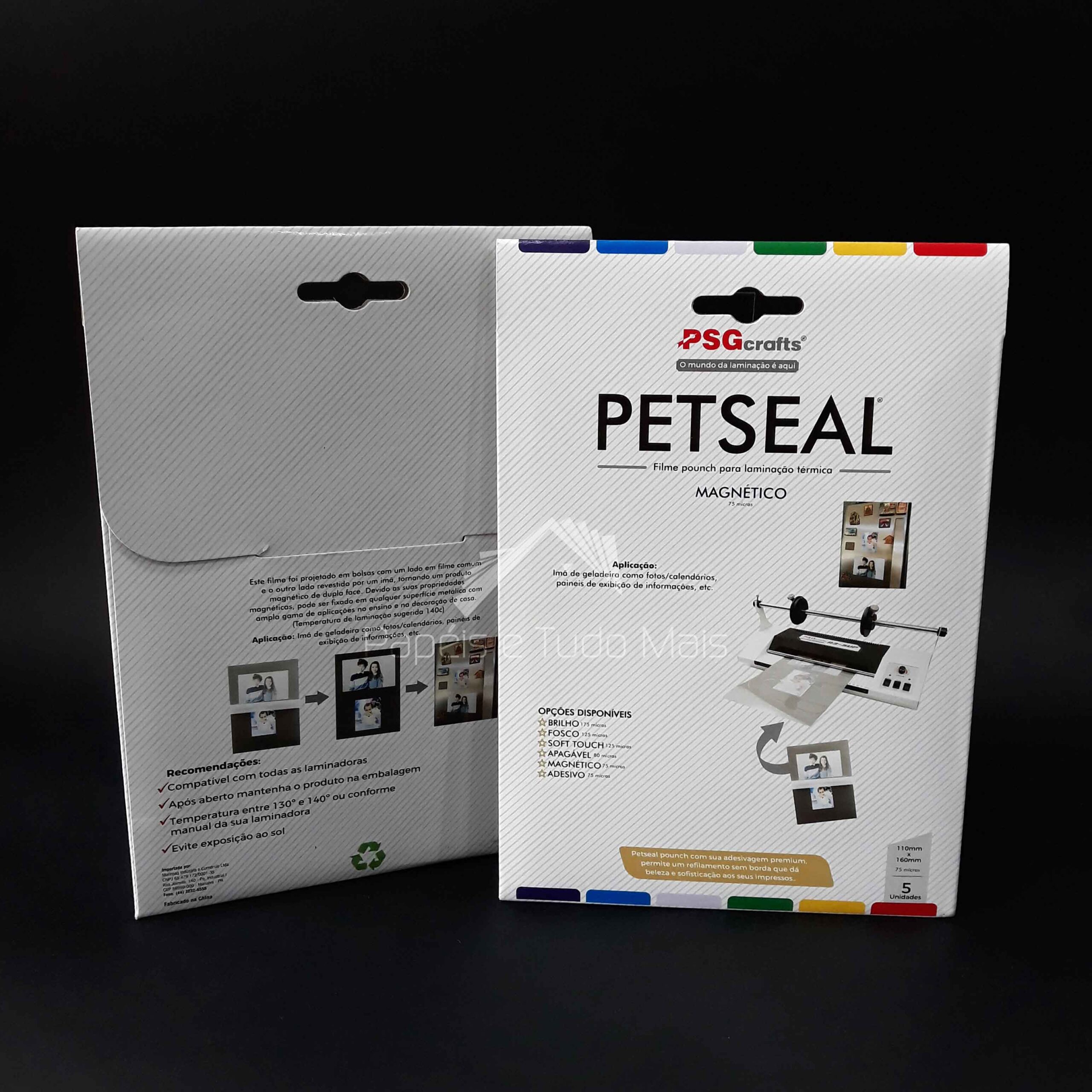 Petseal Brilho Magnético 110x160mm (Pouch Film) - Imagem 2