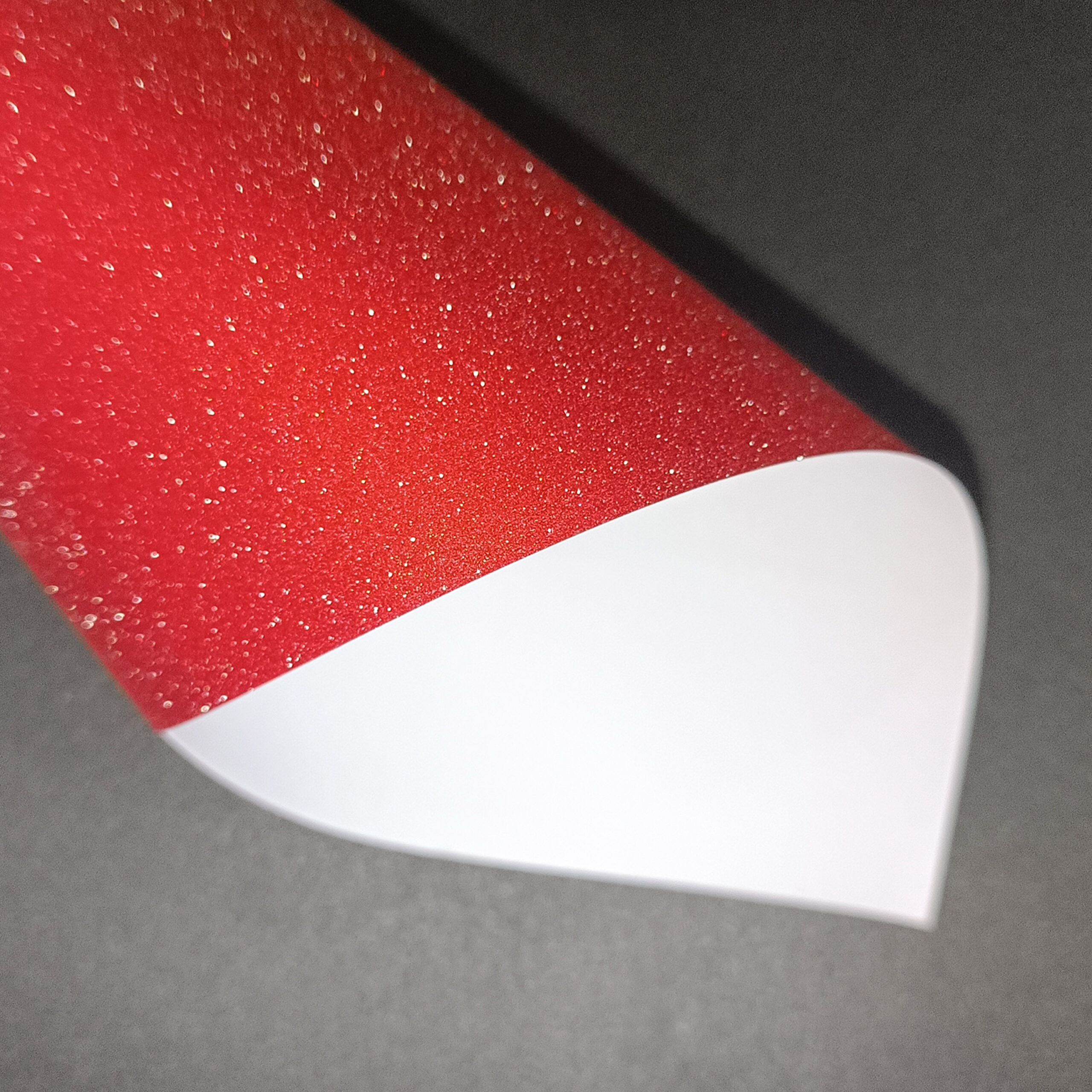 Papel Glitter Vermelho 180g - Imagem 2